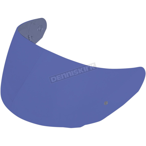 Blue Mirror Anti-Scratch Shield w/Pinlock Pins