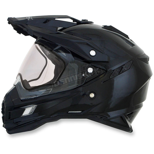 Black FX-41DS Dual Sport Helmet