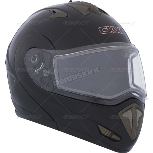 Black Tranz Modular Snow Helmet