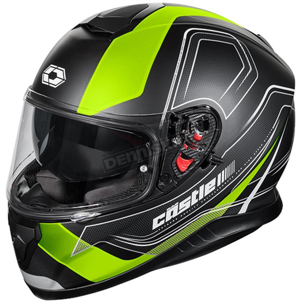 Black/Matte Hi-Vis Thunder 3 SV Trace Helmet