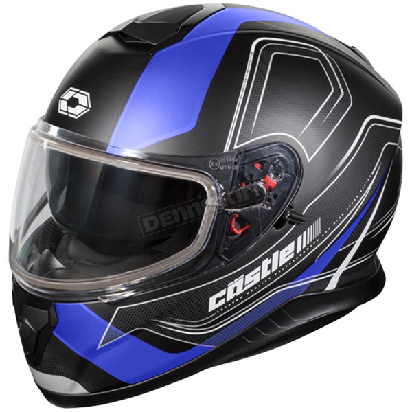 Matte Blue Thunder 3 SV Trace Snow Helmet