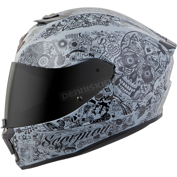 Gray EXO-R420 Shake Helmet