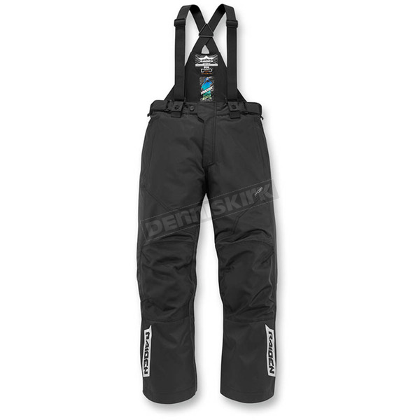 Black Raiden DKR Monochromatic Waterproof Pants