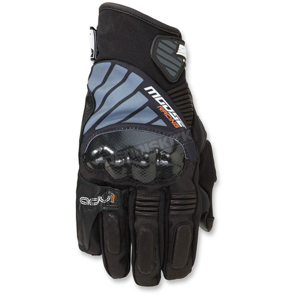 Black ADV1 Short Gloves