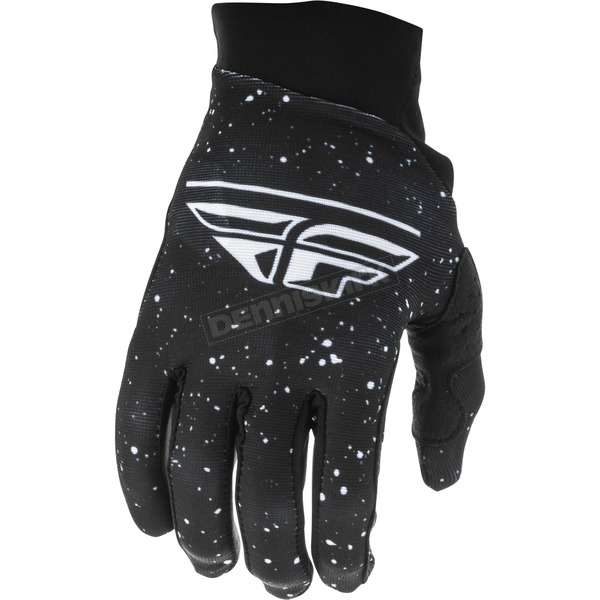 Women's Black/White Pro Lite Gloves 