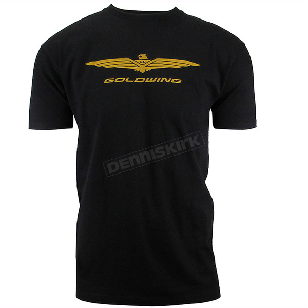 Black Goldwing Old School T-Shirt