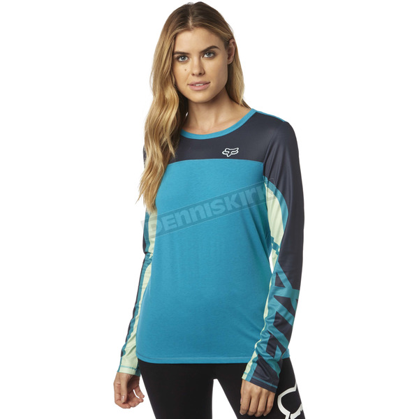Women's Jade Comparted Long Sleeve Shirt