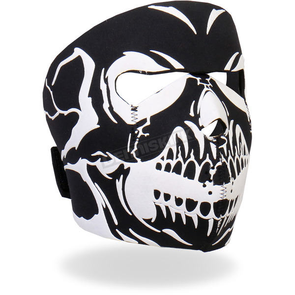 Puff Ink Skull Face Mask