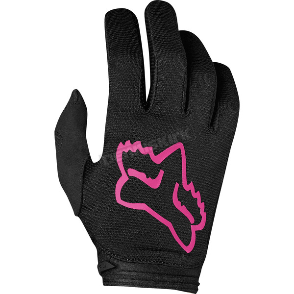 Women's Black/Pink  Dirtpaw Mata Gloves