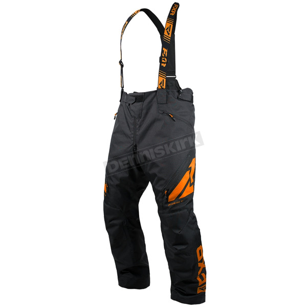 Black/Orange Clutch FX Pants