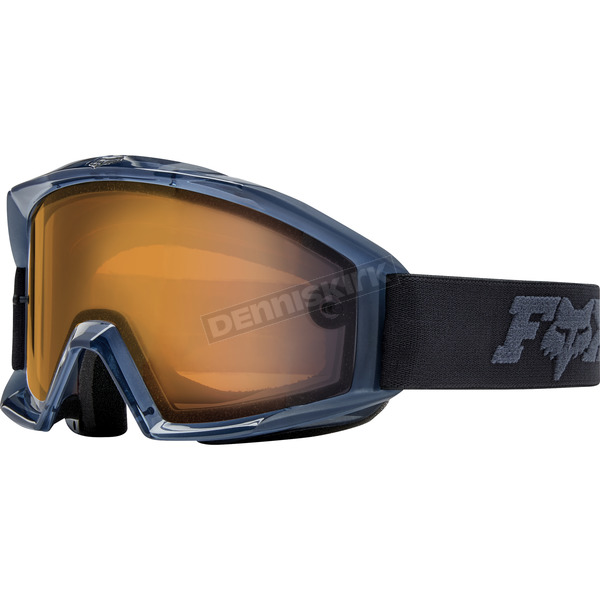 Black Enduro Main Goggles w/Orange Dual Lens