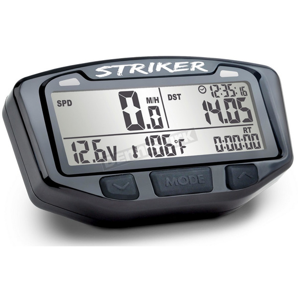Black Striker Speedometer/Voltmeter Digital Gauge