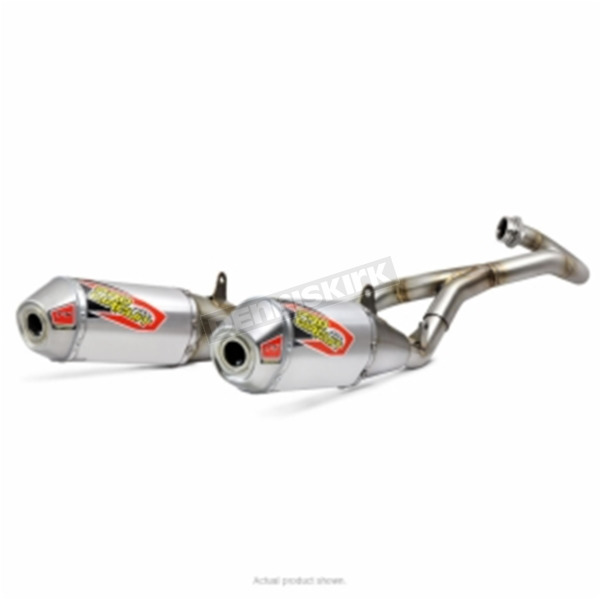 Stainless/Aluminum/Stainless T-6 Dual Exhaust System