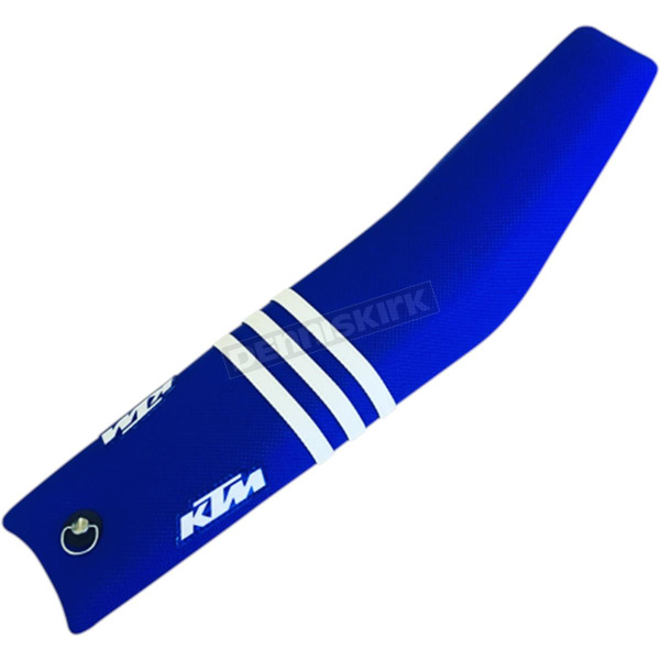 Blue/White Factory-Issue Grip Seat Cover