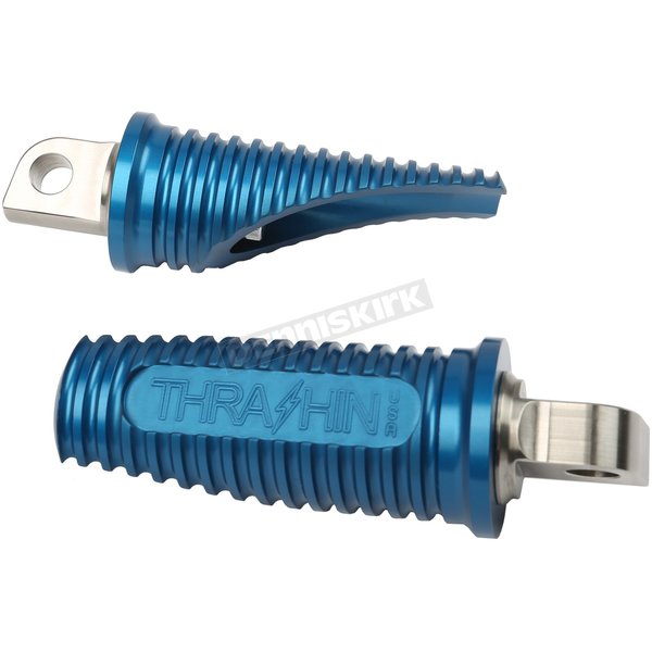 Blue Anodized Canyon Rear Footpegs