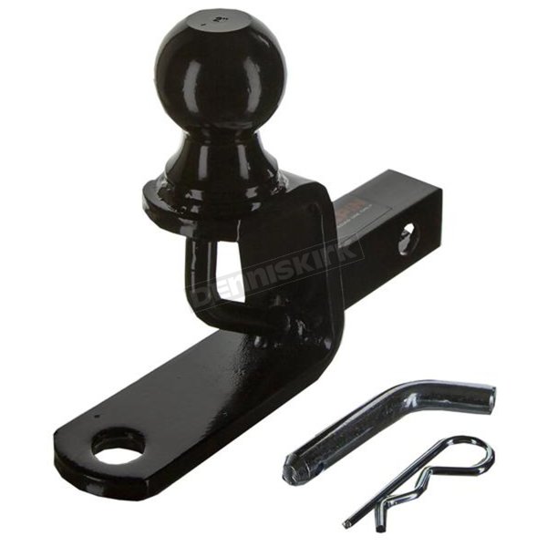 3 Way 1.25 in. Receiver Hitch w/2 in. Ball Mount