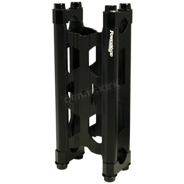 Black 6 in. Narrow Pivot Risers w/Bolts and Clamps