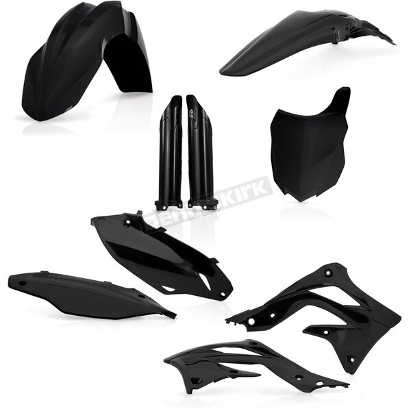 Black Full Replacement Plastic Kit
