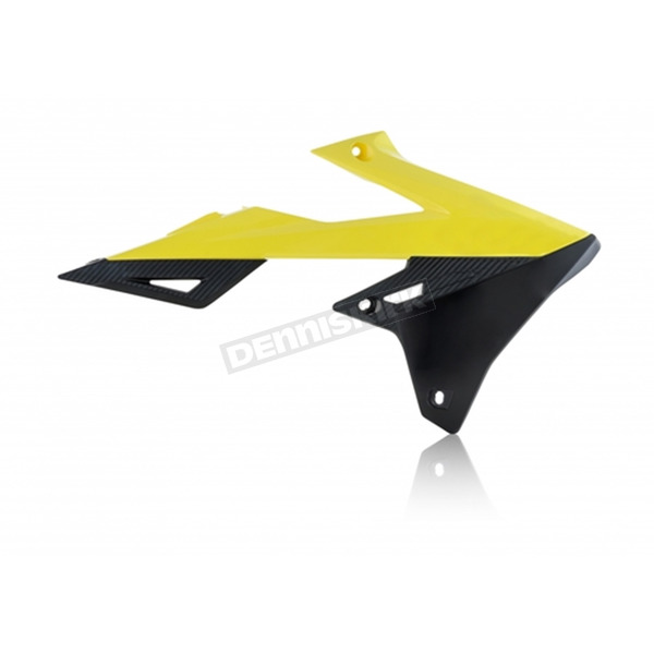 Yellow/Black Radiator Shrouds
