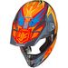 Hi-Viz Yellow/Red/Blue MC-3H FG-X Legendary Lucha Helmet