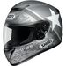 Gray/White Qwest Resolute TC-5 Helmet