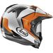 Orange/White/Black XD4 Flare Helmet