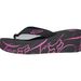 Womens Fuchsia Party People Wedge Sandals