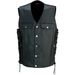 Black 30-30 Leather Vest