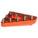 Orange Pro Series CNC Solid Rear Brake Pedal Tip 75pix
