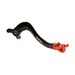 Black/Orange Pro Series Flexi-Tip Rear Brake Pedal 75pix