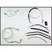 Sterling Chromite II Designer Series Handlebar Installation Kit for use w/12 in.-14 in. Ape Hangers w/ABS