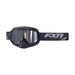 Black Mission XPE Goggle w/Smoke Lens with Platinum Silver Finish