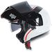 White/Red Numo Helmet