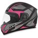 Matte Frost Gray/Fuchsia FX-90 Extol Frost Helmet