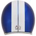 Blue w/Whitestripe FX-76 Shelby Helmet