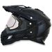 Black FX-41DS Dual Sport Helmet