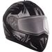 Matte Black Tranz RSV Blast Modular Snow Helmet w/Electric Shield