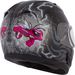 Youth Black / Pink RR601 Mad Bee Snow Helmet
