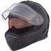 Black Tranz 1.5 RSV Modular Snow Helmet