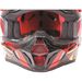 Black/Red/Lime Kinetic Pro Andrew Short Replica Helmet