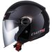 Black OF569 Track Helmet with Sunshield