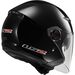 Black OF569 Track Helmet with Sunshield