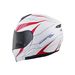 White/Red/Blue EXO-GT3000 Sync Modular Helmet