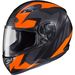 Flat Black/Fluorescent Orange MC-6F CS-R3 Treague Helmet