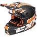 Black/Orange/White Blade Clutch Helmet