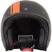 Flat Black/Orange FX-76 Raceway Helmet