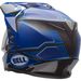 Gloss Blue/Matte Black MX-9 Adventure Blockade Snow Helmet w/Electric Shield