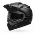 Matte Black MX-9 Adventure Snow Helmet w/Electric Shield