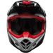 Black/White Moto-9 Flex Vice Helmet