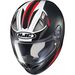 Semi-Flat Black/Red FG-17 Valve MC-1SF Helmet